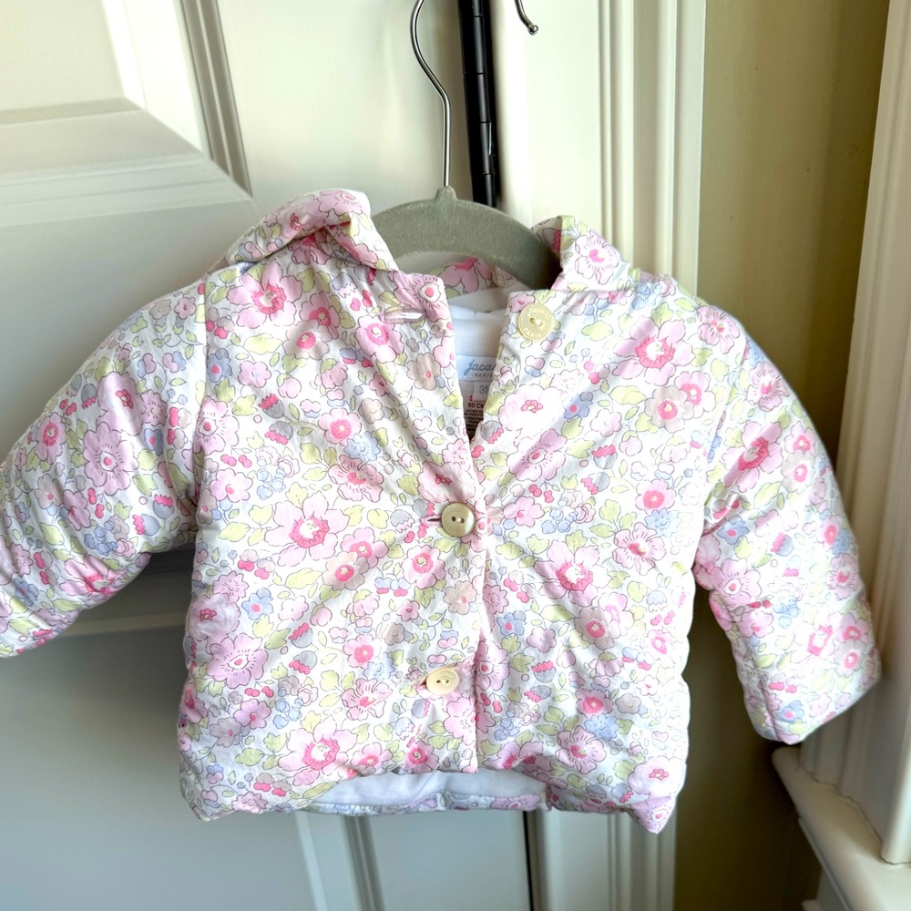 JACADI 3m liberty floral jacket